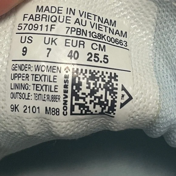 Converse Shoreline Summer Fest Slip-On Shoes | Women’s 9 - Picture 12 of 12